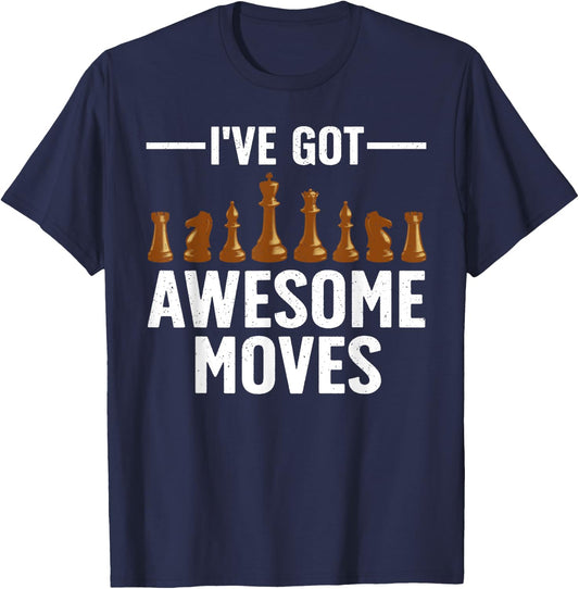 Cool Chess Kids Boys Chess Players Game Chess Lovers T-Shirt - T-Shirt | Navy