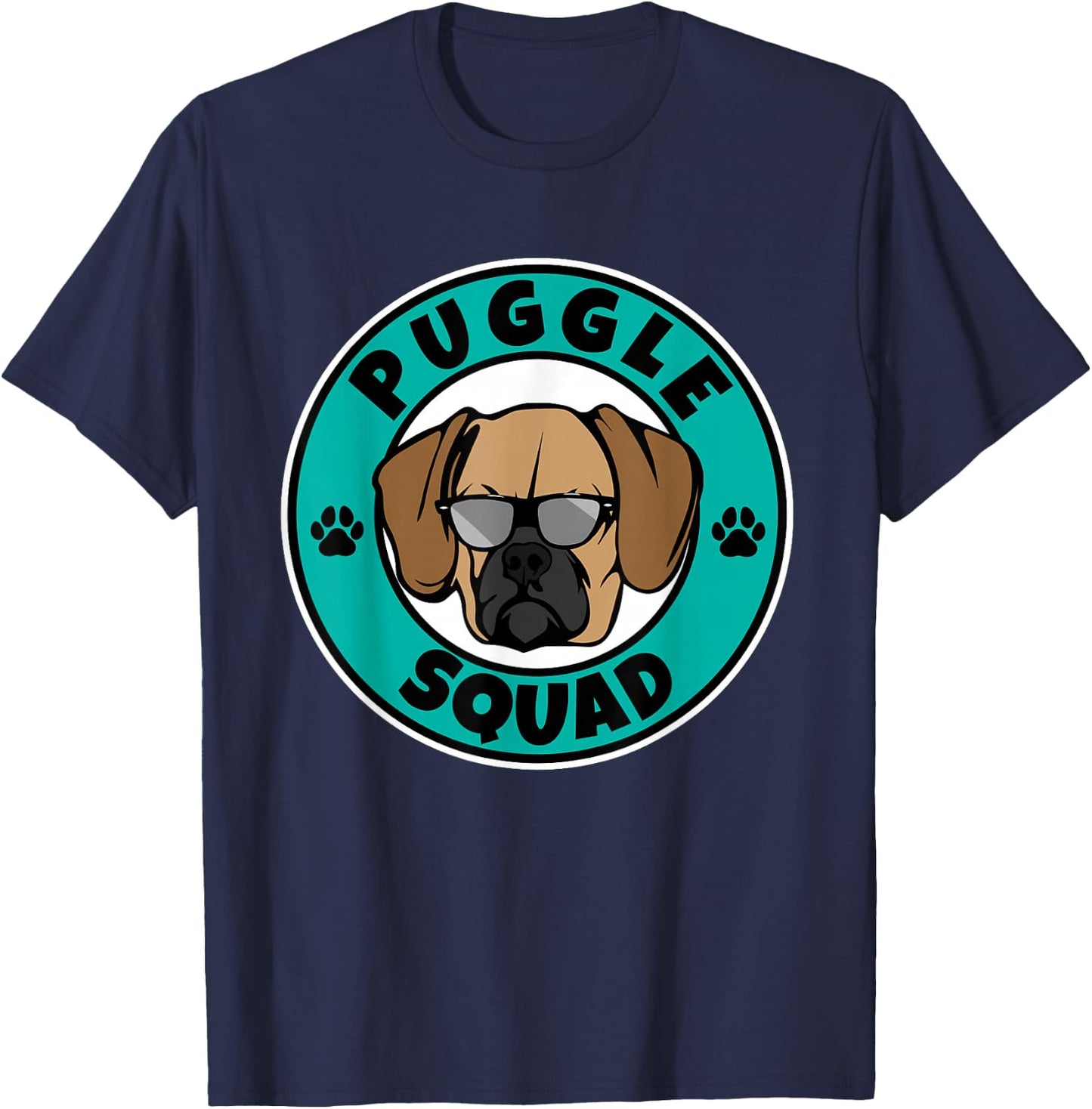 Puggle Squad I Dog Lover I Puggle Women Girls Kids T-Shirt - T-Shirt | Navy