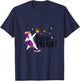 Dabbing Unicorn Funny Softball Pitcher Girls Pitch Please T-Shirt - T-Shirt | Navy