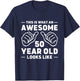 This is What an Awesome 50 Year Old Looks Like T-Shirt - T-Shirt | Navy