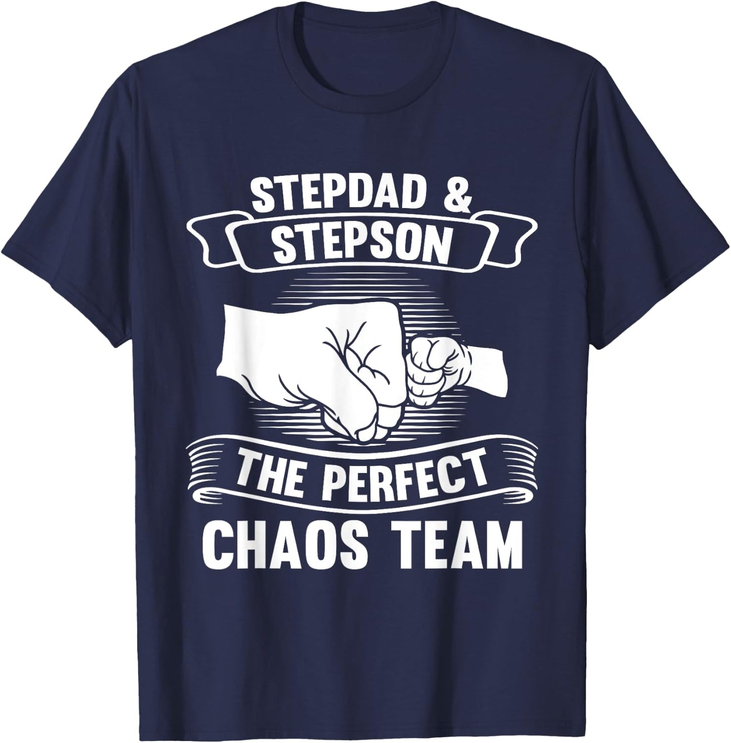 Stepdad & Stepson team Stepdad & Stepson T-Shirt - T-Shirt | Navy