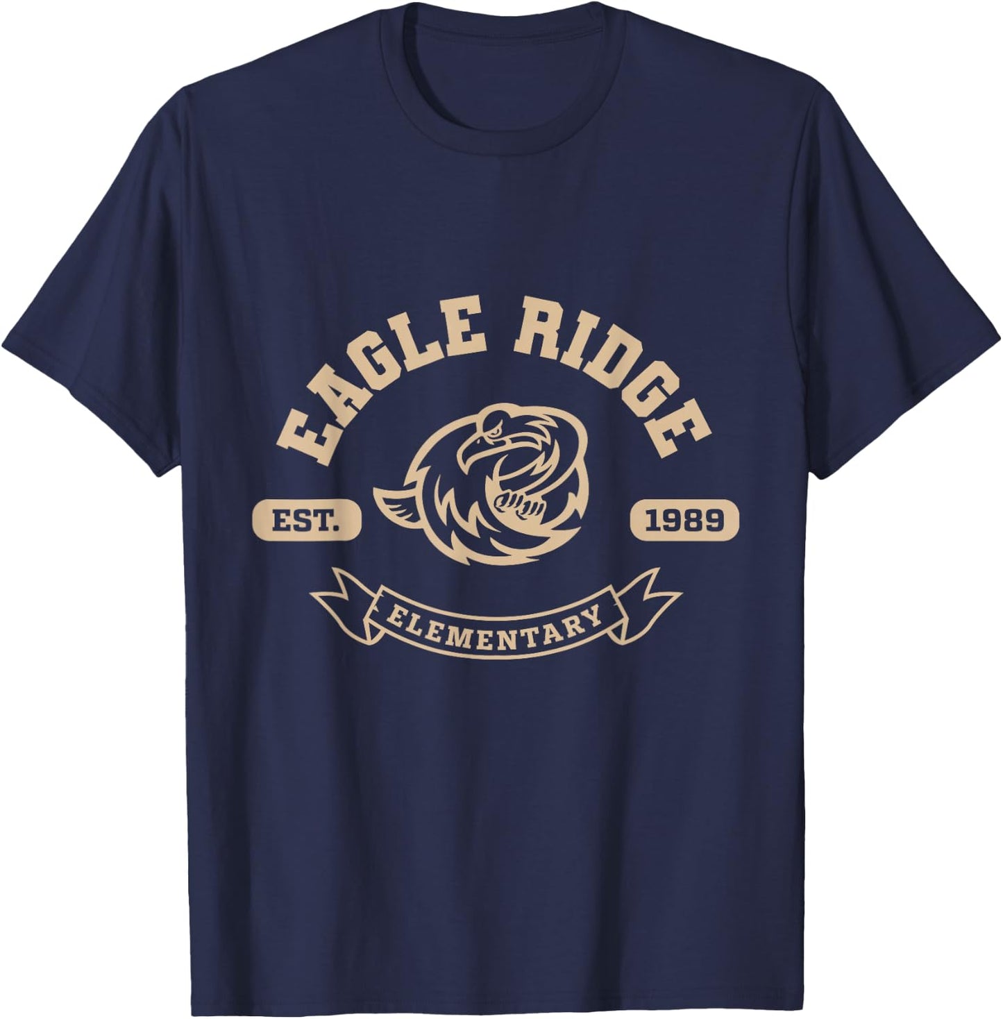 Eagle Ridge Banner T-Shirt - T-Shirt | Navy
