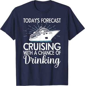 Cool Cruising Women Family Cruise Vacation Lover T-Shirt - T-Shirt | Navy
