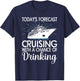 Cool Cruising Women Family Cruise Vacation Lover T-Shirt - T-Shirt | Navy