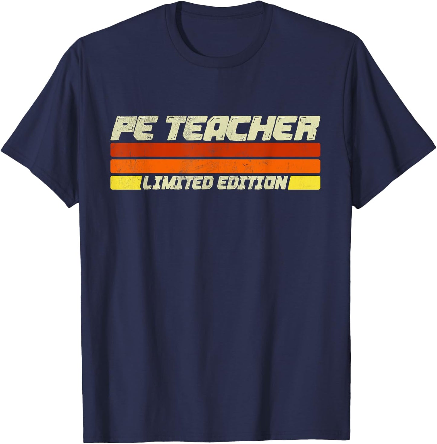 Pe Teacher Limited Edition Retro Physical Education Teacher Women T-Shirt - T-Shirt | Navy
