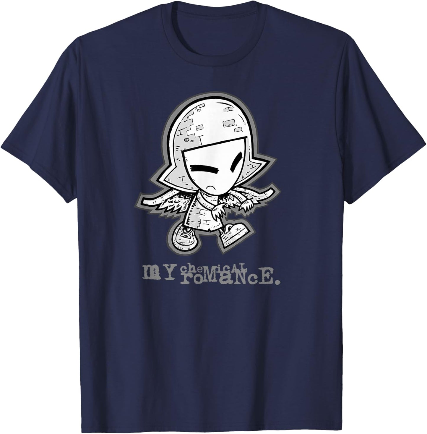 My Chemical Romance Dark Angel T-Shirt - T-Shirt | Navy