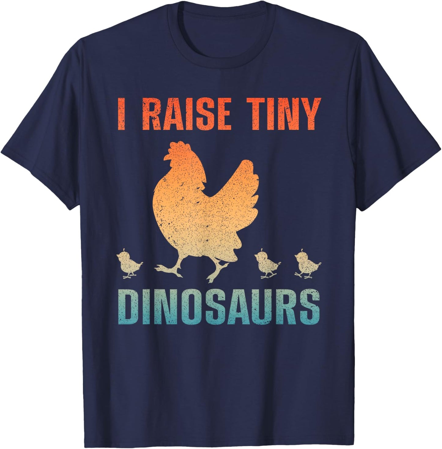 Cute Chicken Women Rooster Hen Lovers Chicken Farmer T-Shirt - T-Shirt | Navy