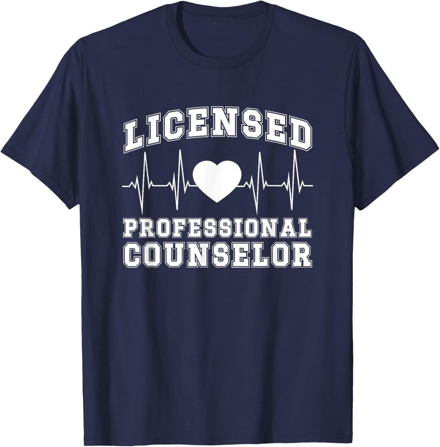 Licensed Professional Counselor Best LPC T-Shirt - T-Shirt | Navy
