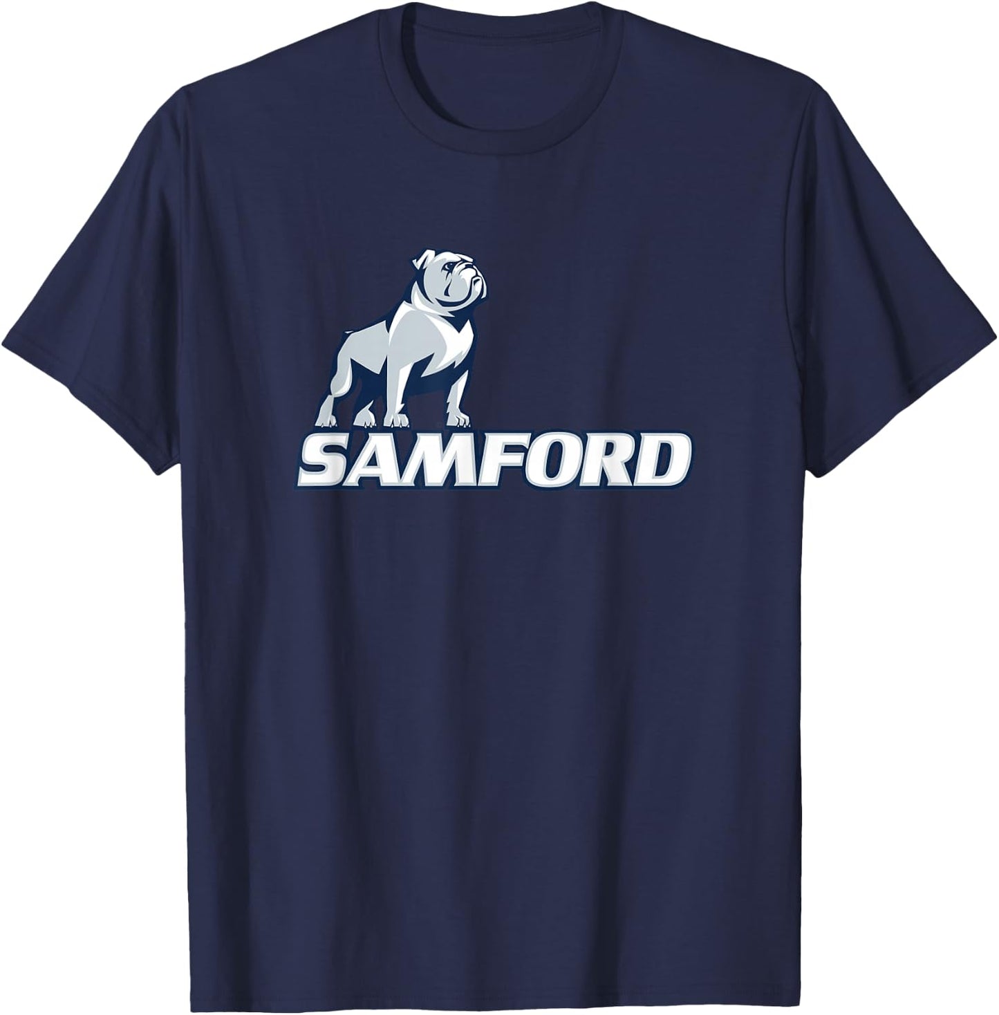 Samford Bulldogs | Official NCAA University Merch | PPSAM01 T-Shirt - T-Shirt | Navy