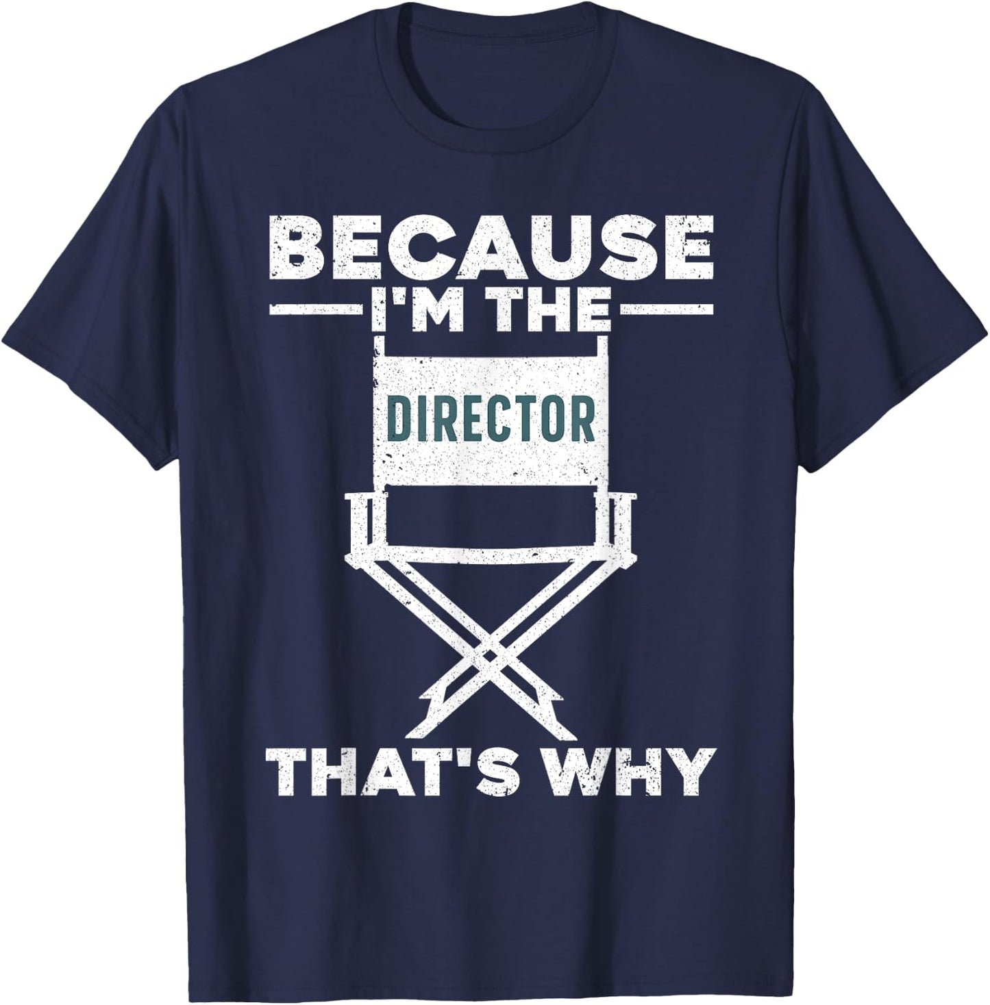 Funny Movie Director Women Filmmaker Film Producer T-Shirt - T-Shirt | Navy