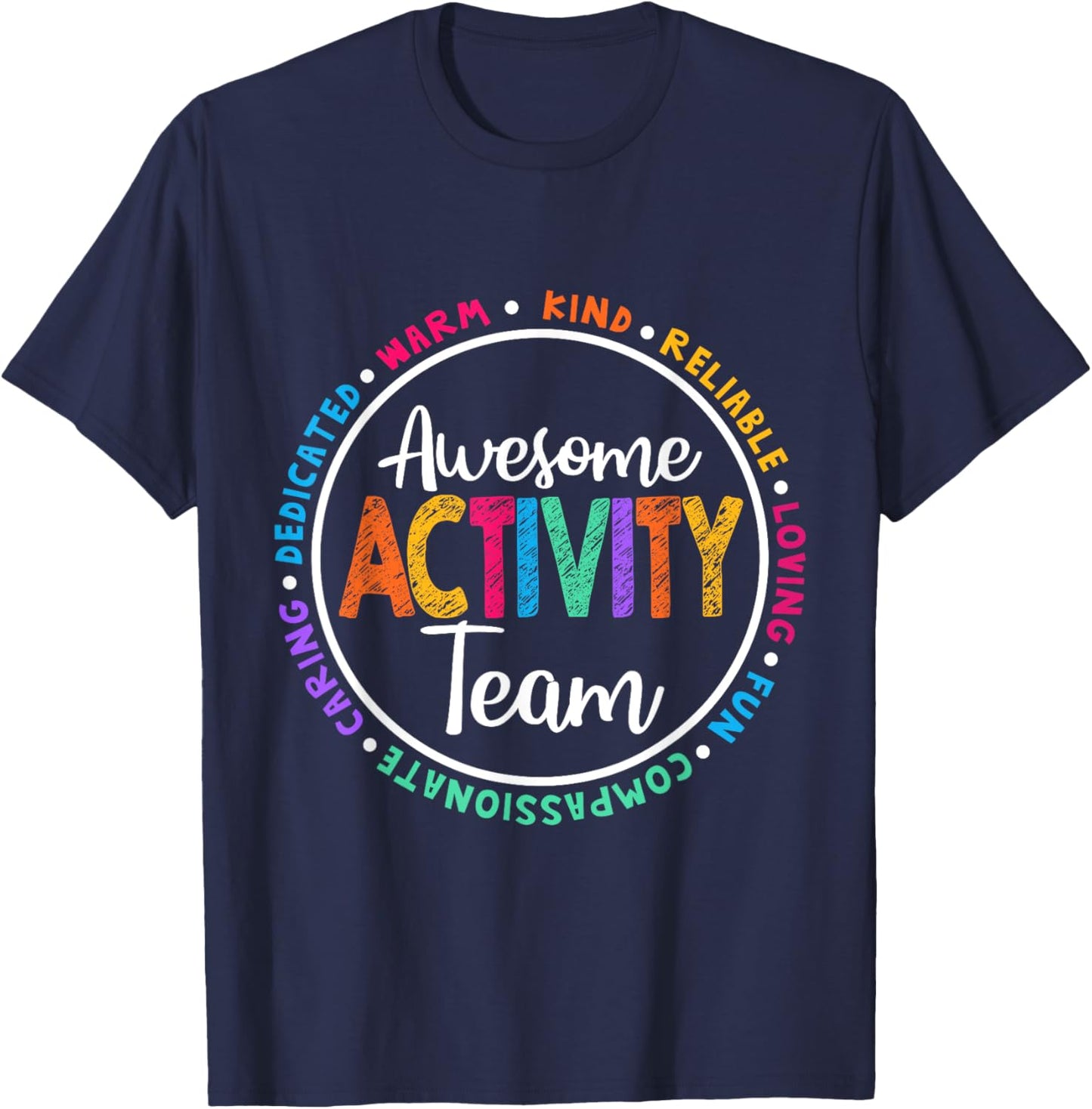 Awesome Activity Team Squad Professionals Week Director Crew T-Shirt - T-Shirt | Navy