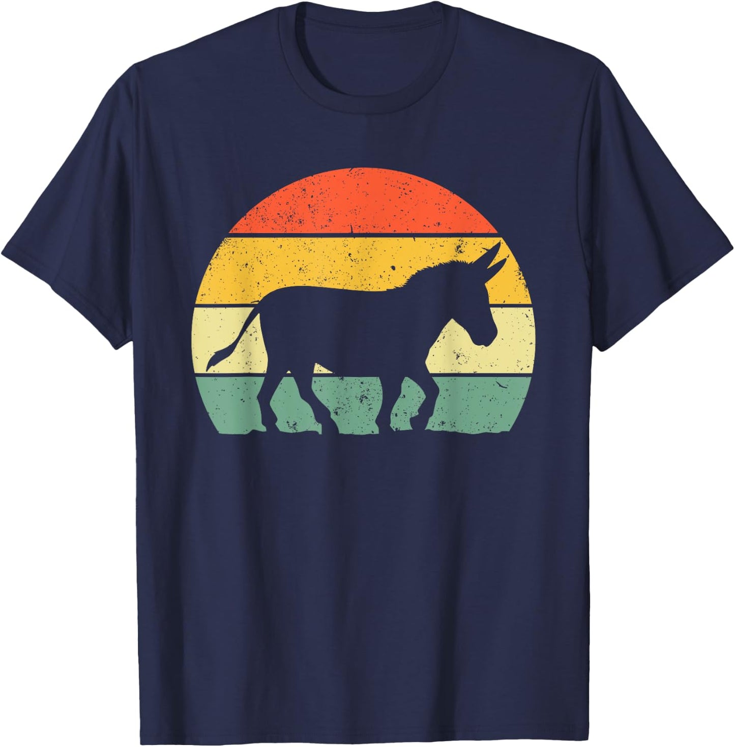 Cool Donkey Women Mule Horse Animal Lover Jackass T-Shirt - T-Shirt | Navy