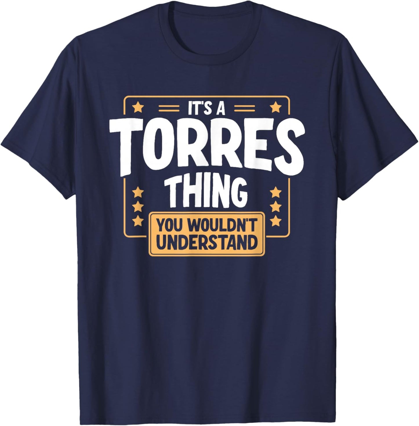 Family Torres T-Shirt - T-Shirt | Navy