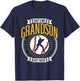 That's My Grandson Out There Baseball Sports Hobby Athlete T-Shirt - T-Shirt | Navy