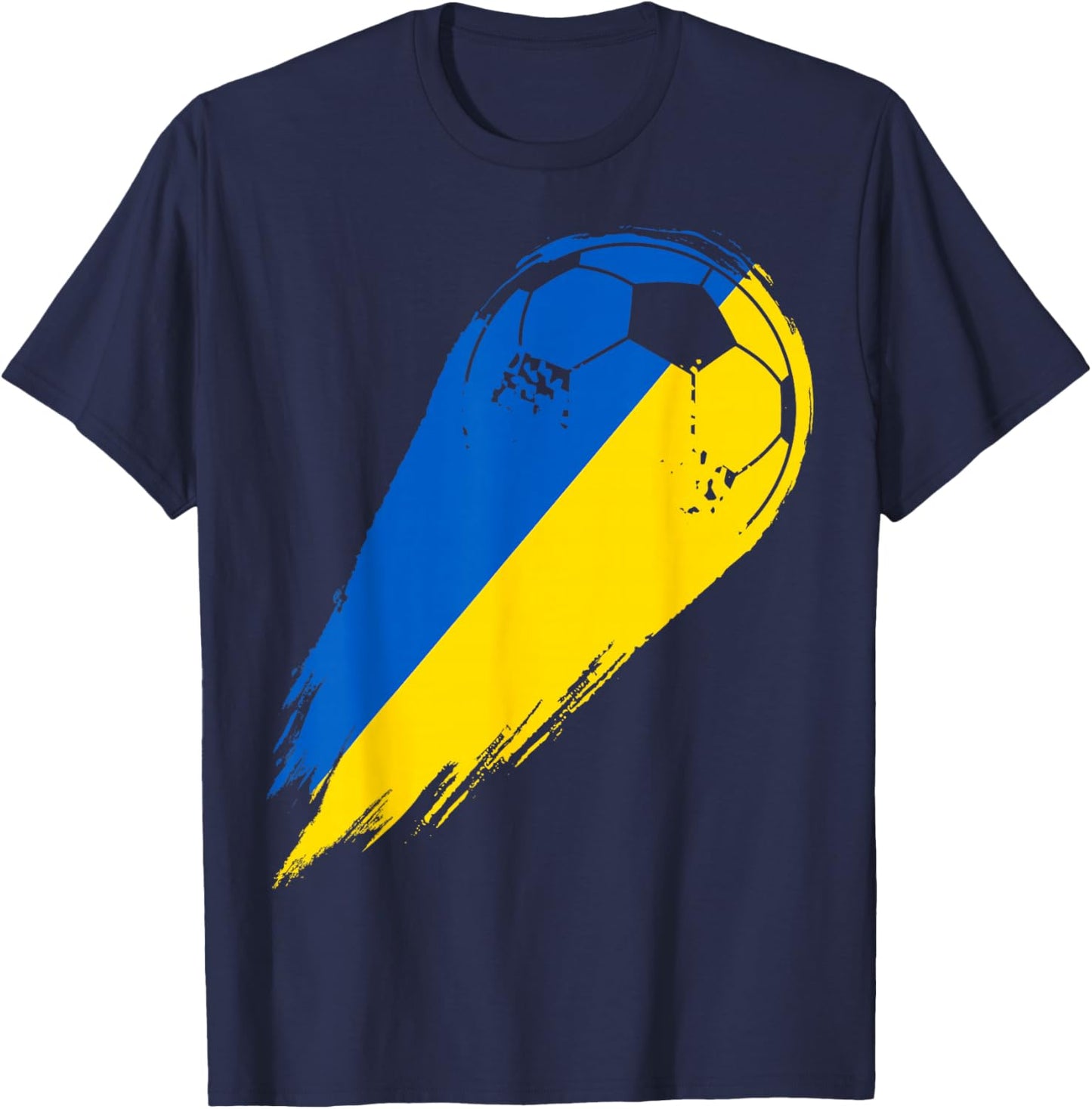 Soccer Player of Pride Ukraine T-Shirt - T-Shirt | Navy
