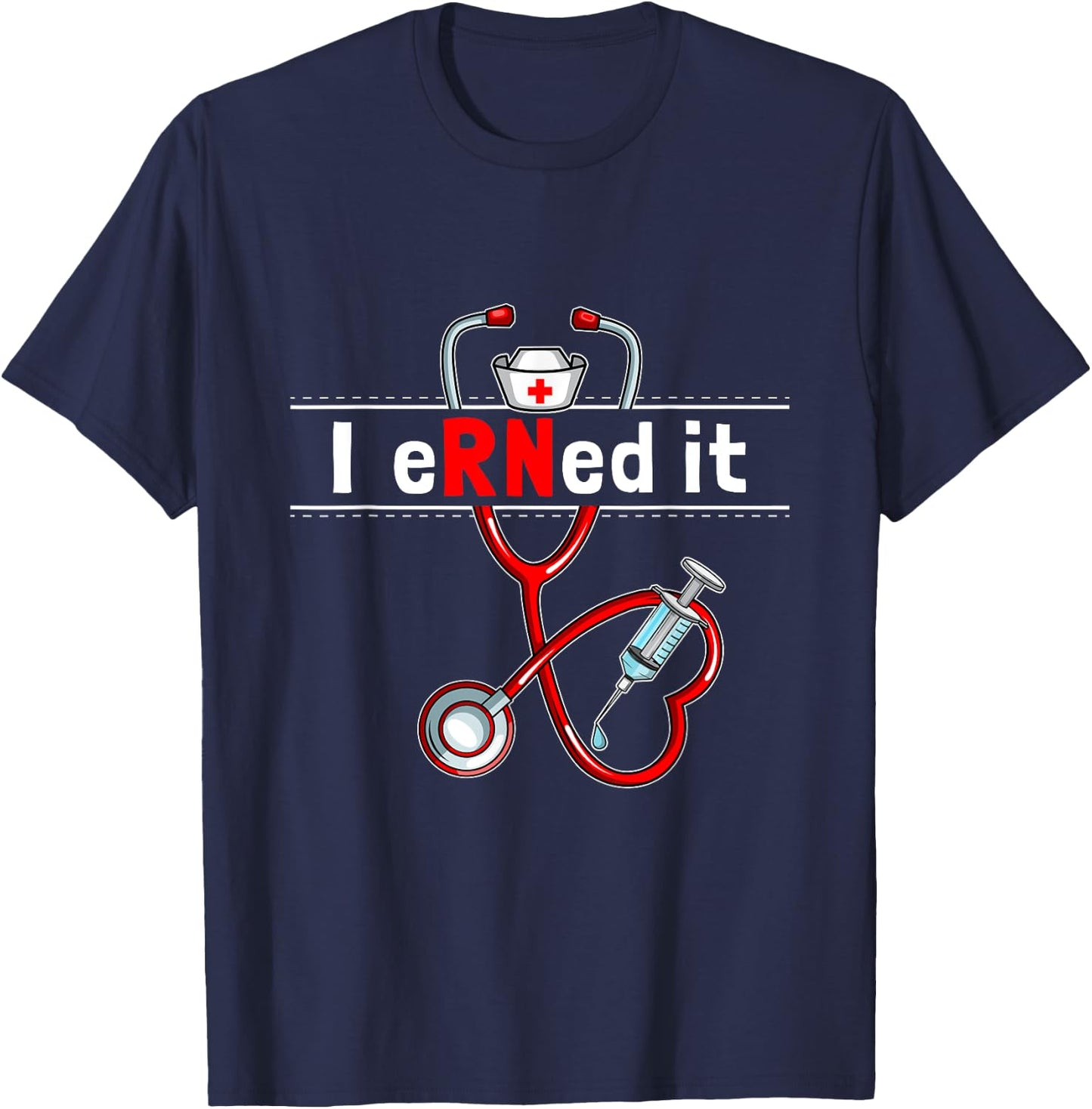Earned It T-Shirt - T-Shirt | Navy