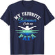 My Favorite Swimmer Calls Me Papa Swim Pool Family Match T-Shirt - T-Shirt | Navy