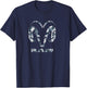 RAM Trucks Winter Camo Logo T-Shirt - T-Shirt | Navy