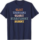 Wings of Fire Clay Tsunami Glory Starflight Sunny Dragon T-Shirt - T-Shirt | Navy