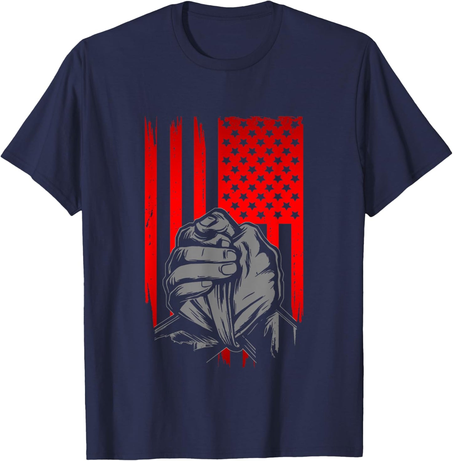 Arm Wrestling T-Shirt - T-Shirt | Navy