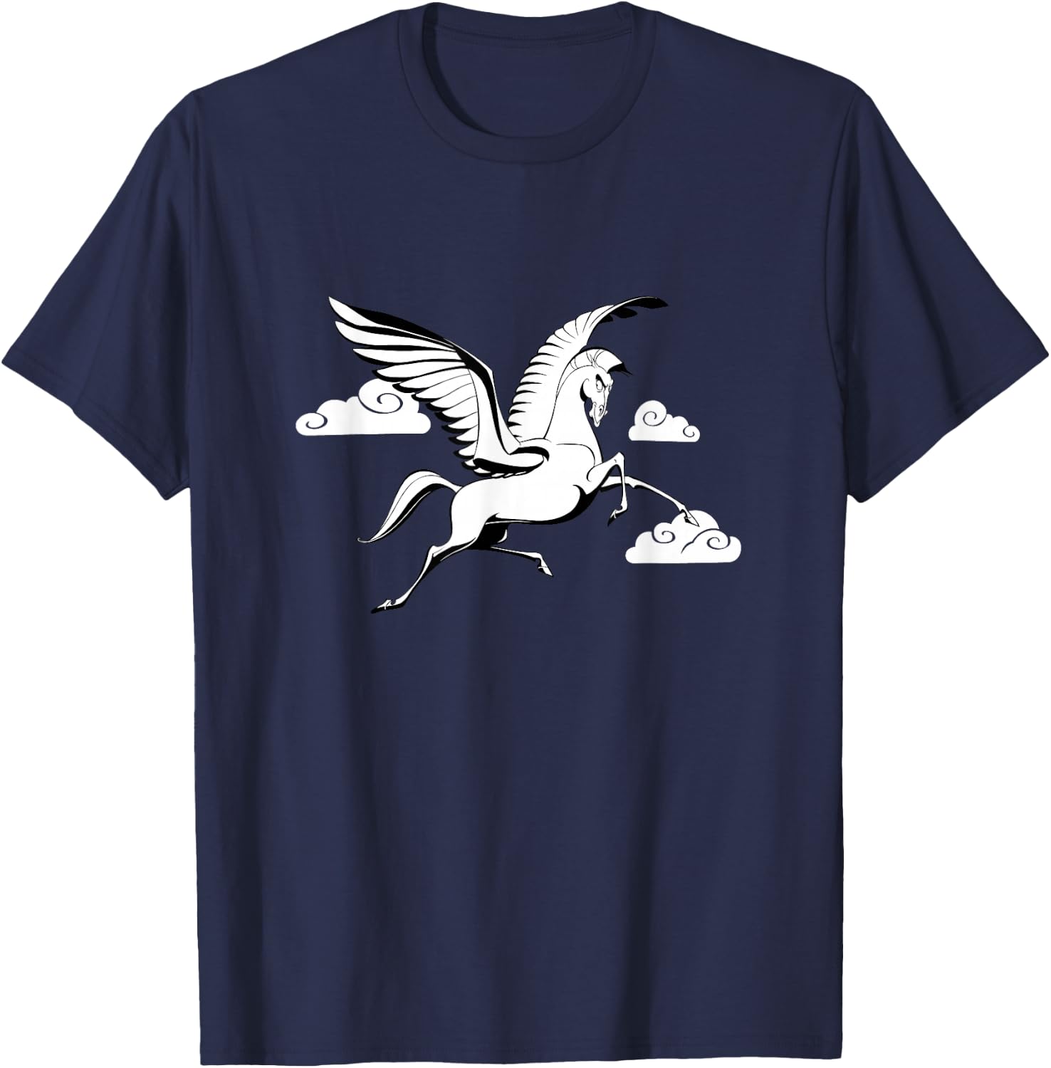 Disney Hercules Pegasus Winged Horse T-Shirt - T-Shirt | Navy
