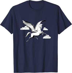 Disney Hercules Pegasus Winged Horse T-Shirt - T-Shirt | Navy