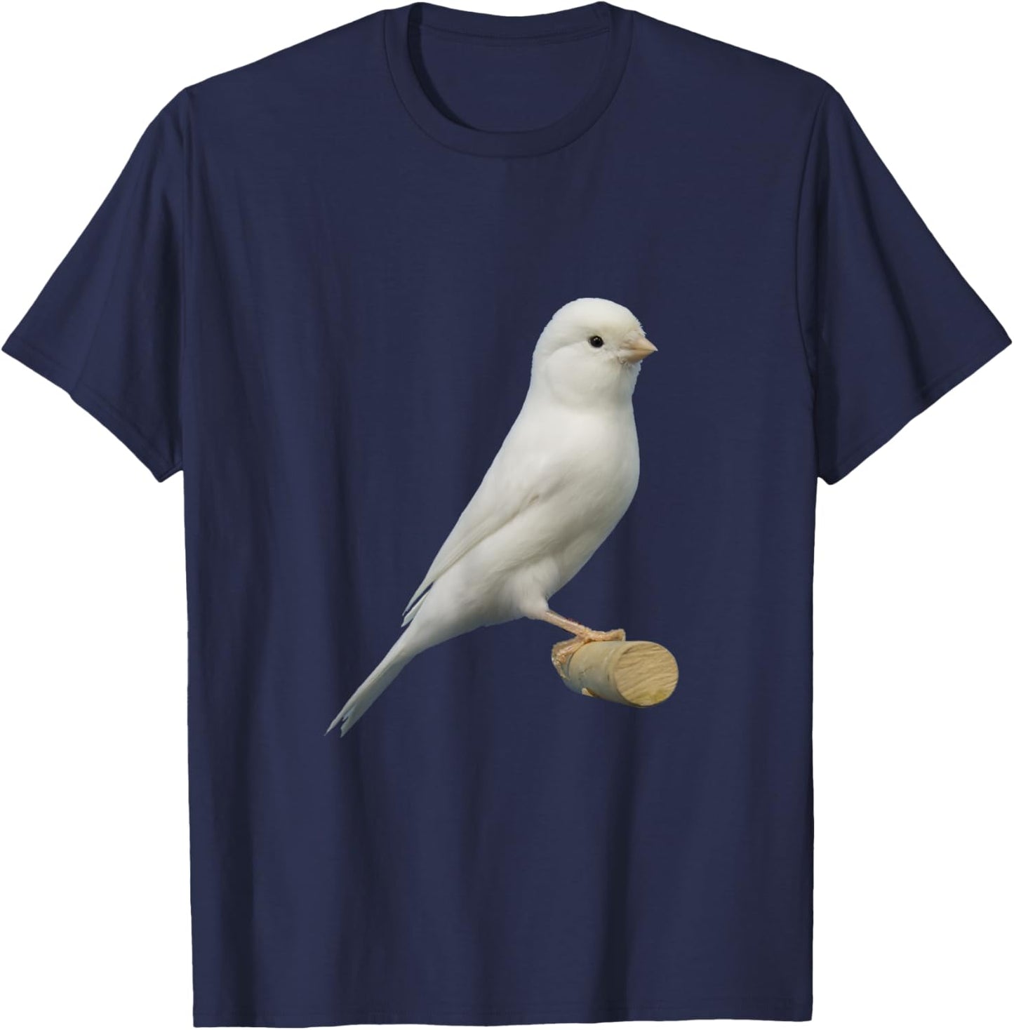 Canary White T-Shirt - T-Shirt | Navy