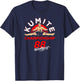 Bloodsport Championship 88 T-Shirt - T-Shirt | Navy
