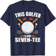 Birthday Golf Shirts 70th Year Old Golfer Golfing T-Shirt - T-Shirt | Navy
