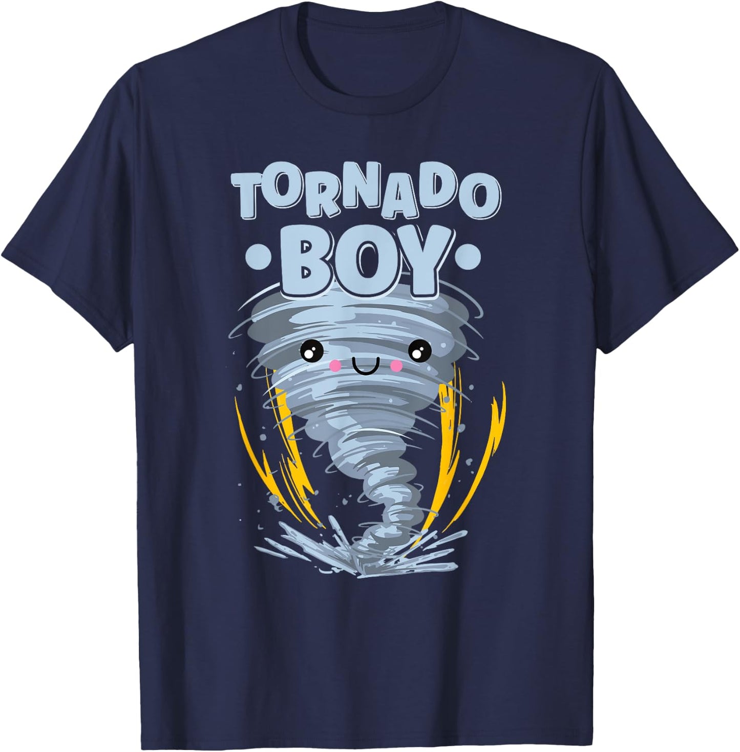 Storm Chaser - Tornado Boy T-Shirt - T-Shirt | Navy