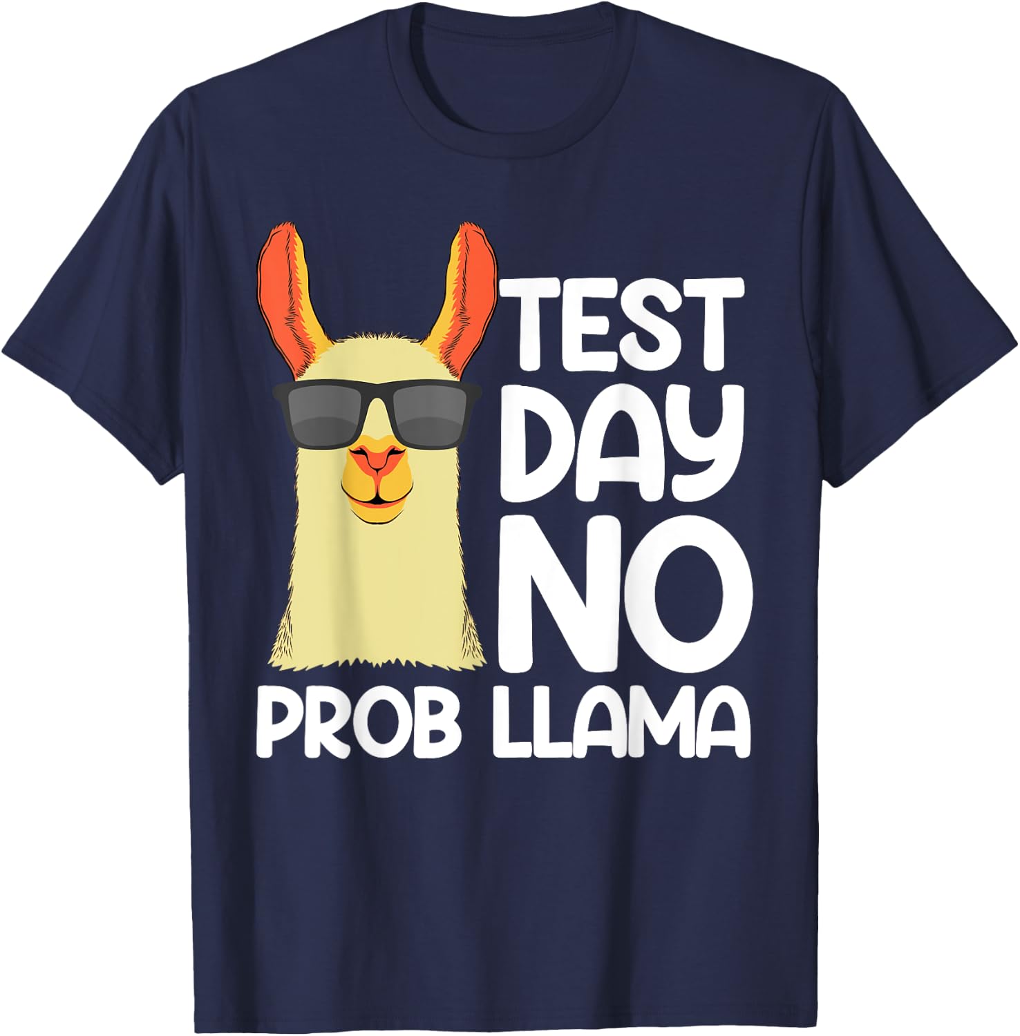 Funny Testing Day Women School Testing Day Teacher T-Shirt - T-Shirt | Navy