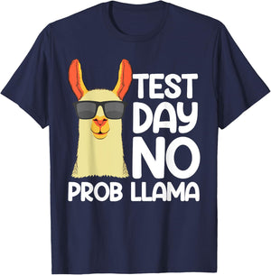 Funny Testing Day Women School Testing Day Teacher T-Shirt - T-Shirt | Navy