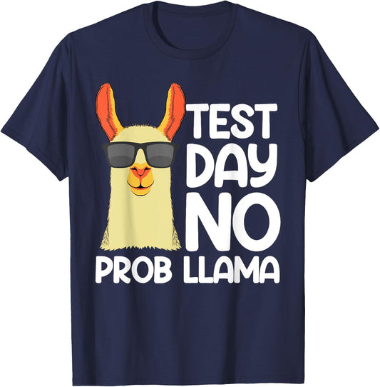 Funny Testing Day Women School Testing Day Teacher T-Shirt - T-Shirt | Navy