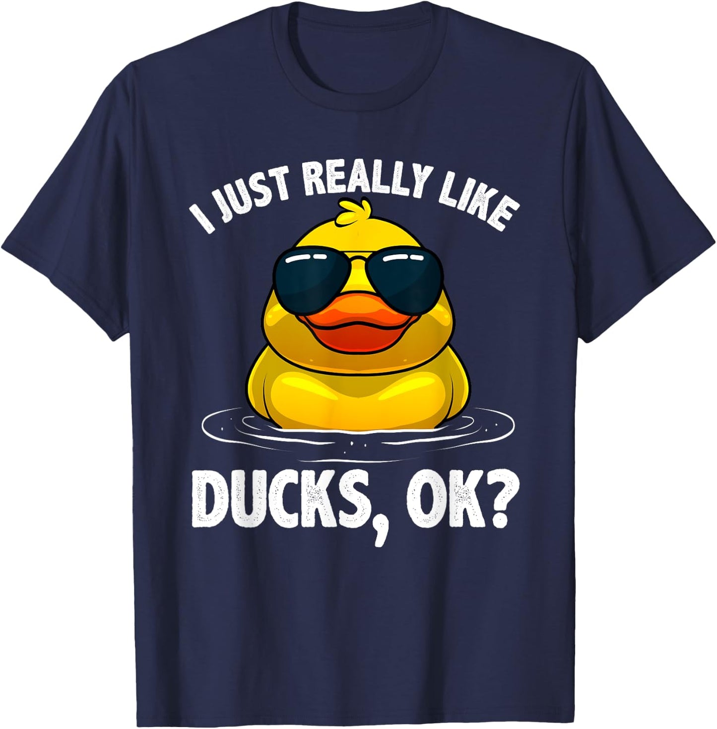 Cool Ducks Women Duck Lovers Owner Duck Hunting Bird T-Shirt - T-Shirt | Navy