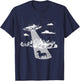 Funny Dachshund Ufo Designs Alien Abduction Dachshund for Dachshund Lovers, , Black, Short Sleeve, Small T-Shirt - T-Shirt | Navy