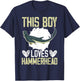 This Boy Loves Hammerhead Shark Marine Biology Animal T-Shirt - T-Shirt | Navy
