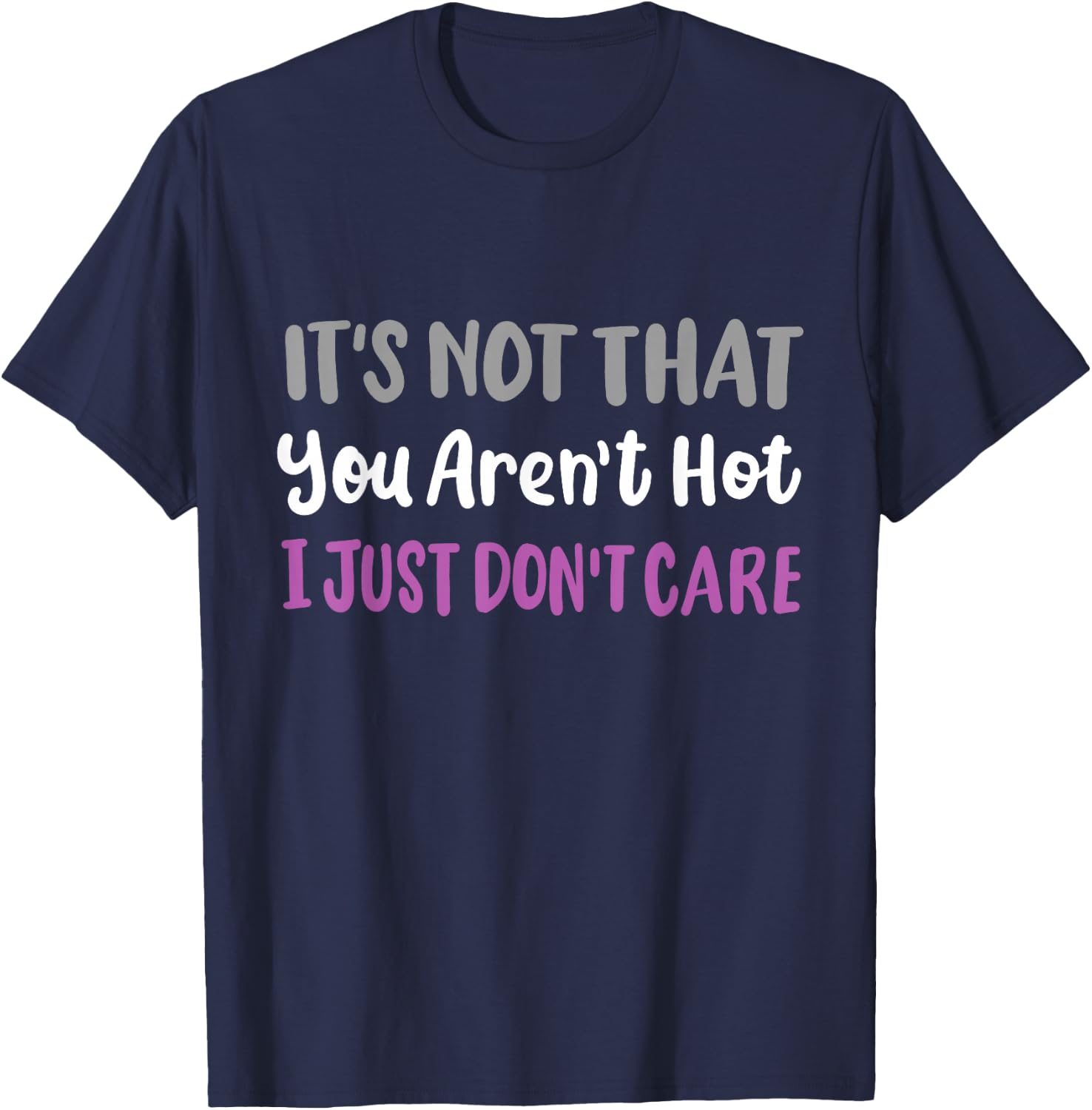 Asexual Pride Flag Ace Pride Asexuality Aromantic Funny T-Shirt - T-Shirt | Navy