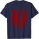 Odins Raven Norse Mythology Viking Birds Celtic Knots Asgard T-Shirt - T-Shirt | Navy