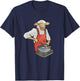 Lamb Cooking Funny Saying Cute Animal T-Shirt - T-Shirt | Navy
