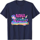 Nana Of The Birthday Mermaid Party Matching Family Grandma T-Shirt - T-Shirt | Navy