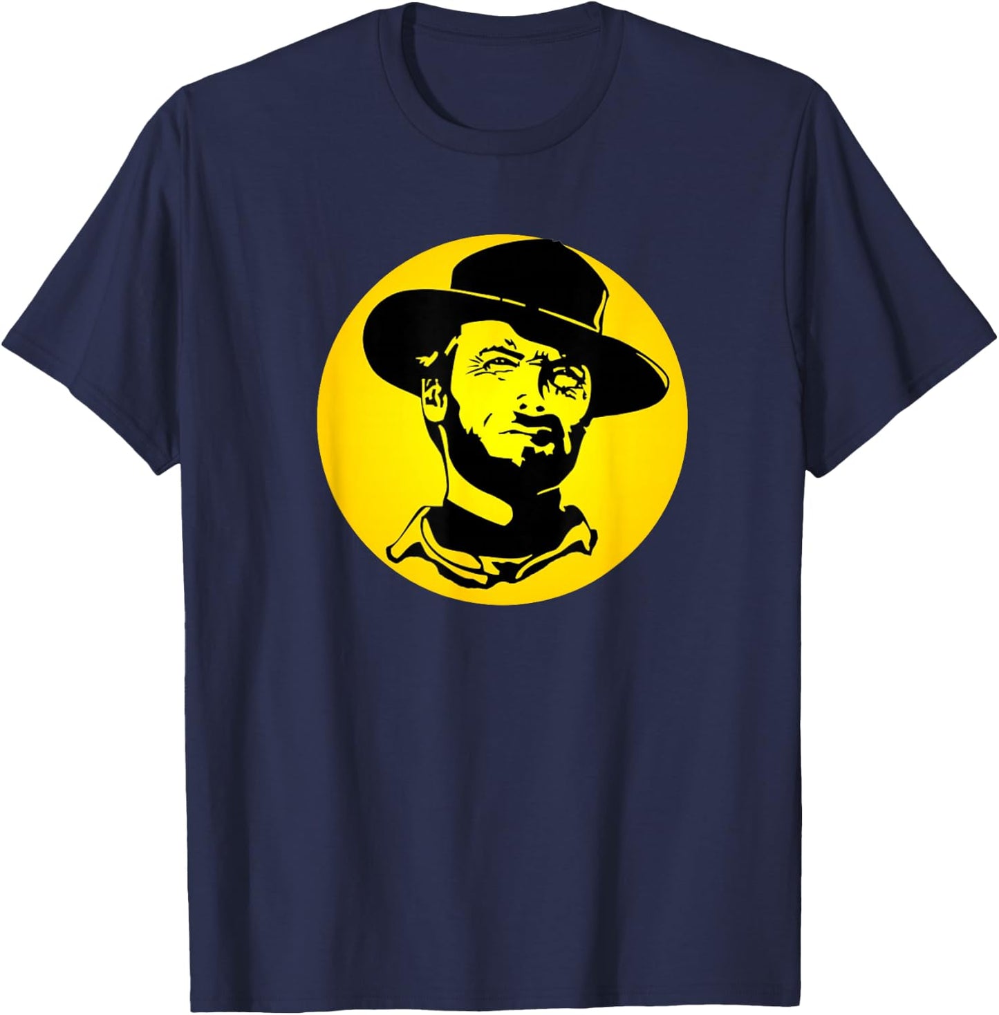 The Good The Bad The Ugly Shirt , Cinema Classic T-Shirt - T-Shirt | Navy