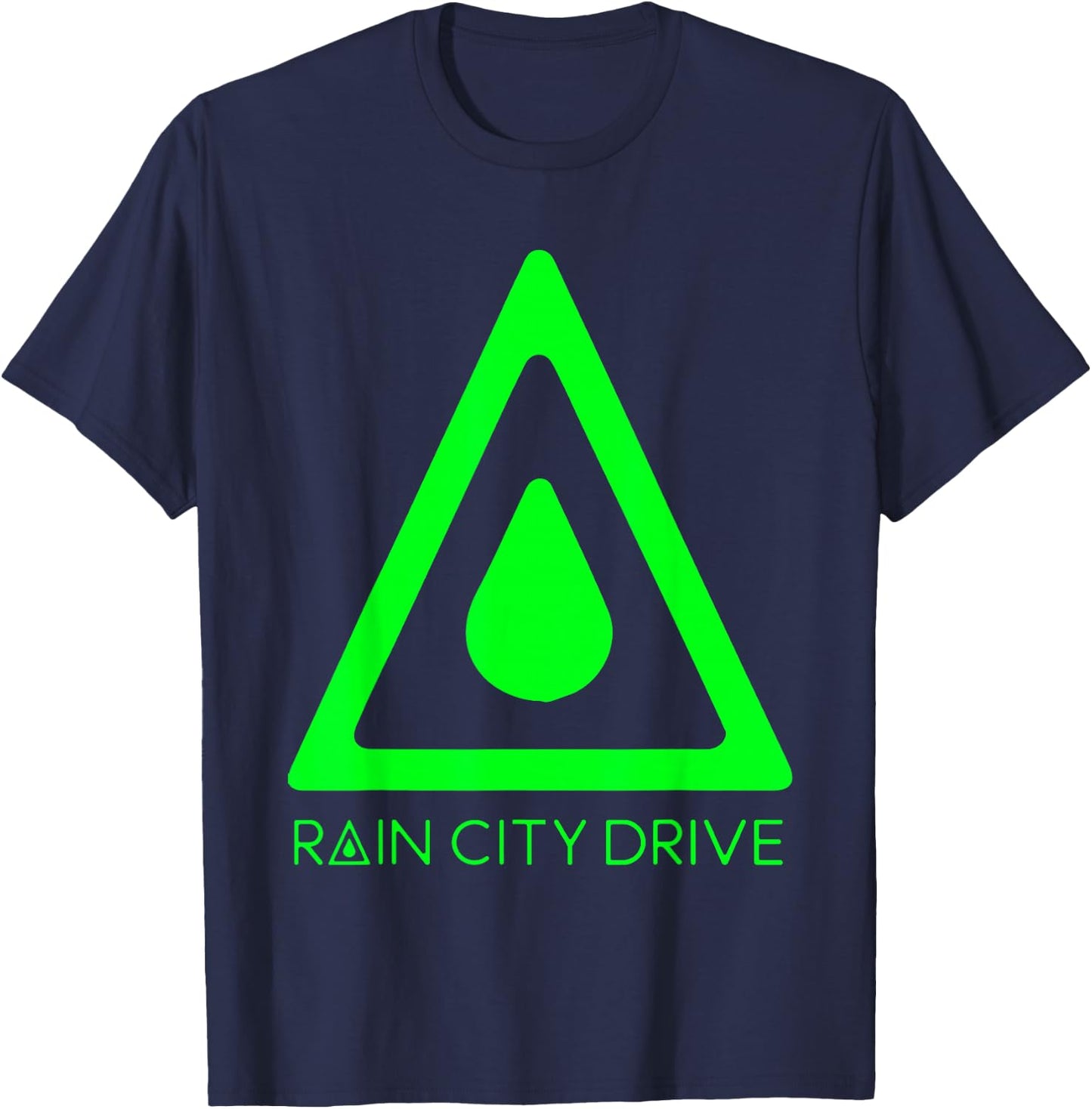 Rain City Drive T-Shirt - T-Shirt | Navy
