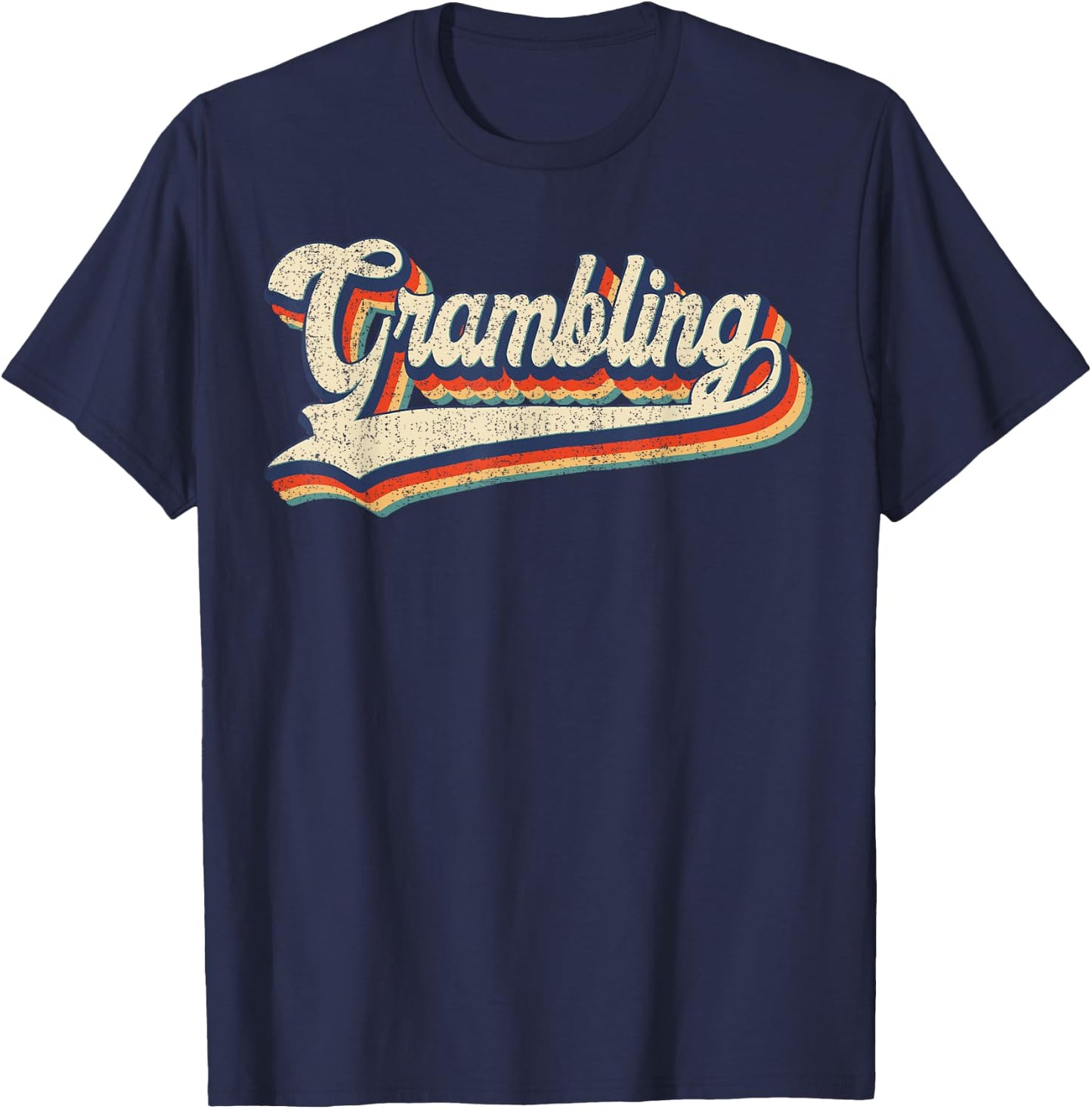 Gram bling school sport name vintage retro Gift T-Shirt - T-Shirt | Navy