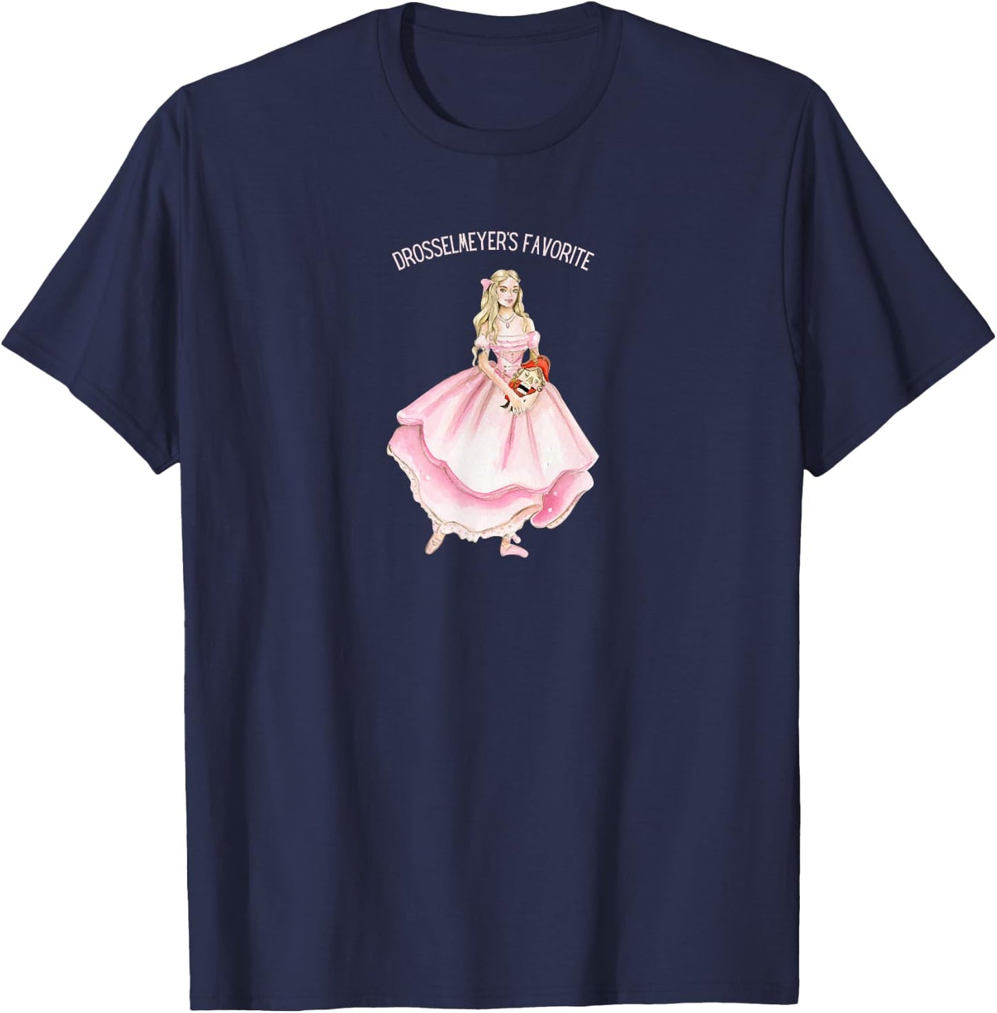 Drosselmeyer's Favorite Dancer Clara Nutcracker Ballet T-Shirt - T-Shirt | Navy
