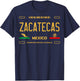 Zacatecas License Plate, Zacatecas Mexico, Zacatecas T-Shirt - T-Shirt | Navy
