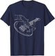 Bassist - Bass Guitar Player Guitarist Rock Musician Music T-Shirt - T-Shirt | Navy