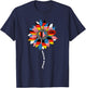 Half German And American Germany Usa Flag Girl Deutschland T-Shirt - T-Shirt | Navy