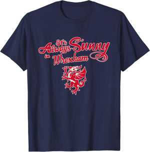 Sunny in Wrexham T-Shirt - T-Shirt | Navy