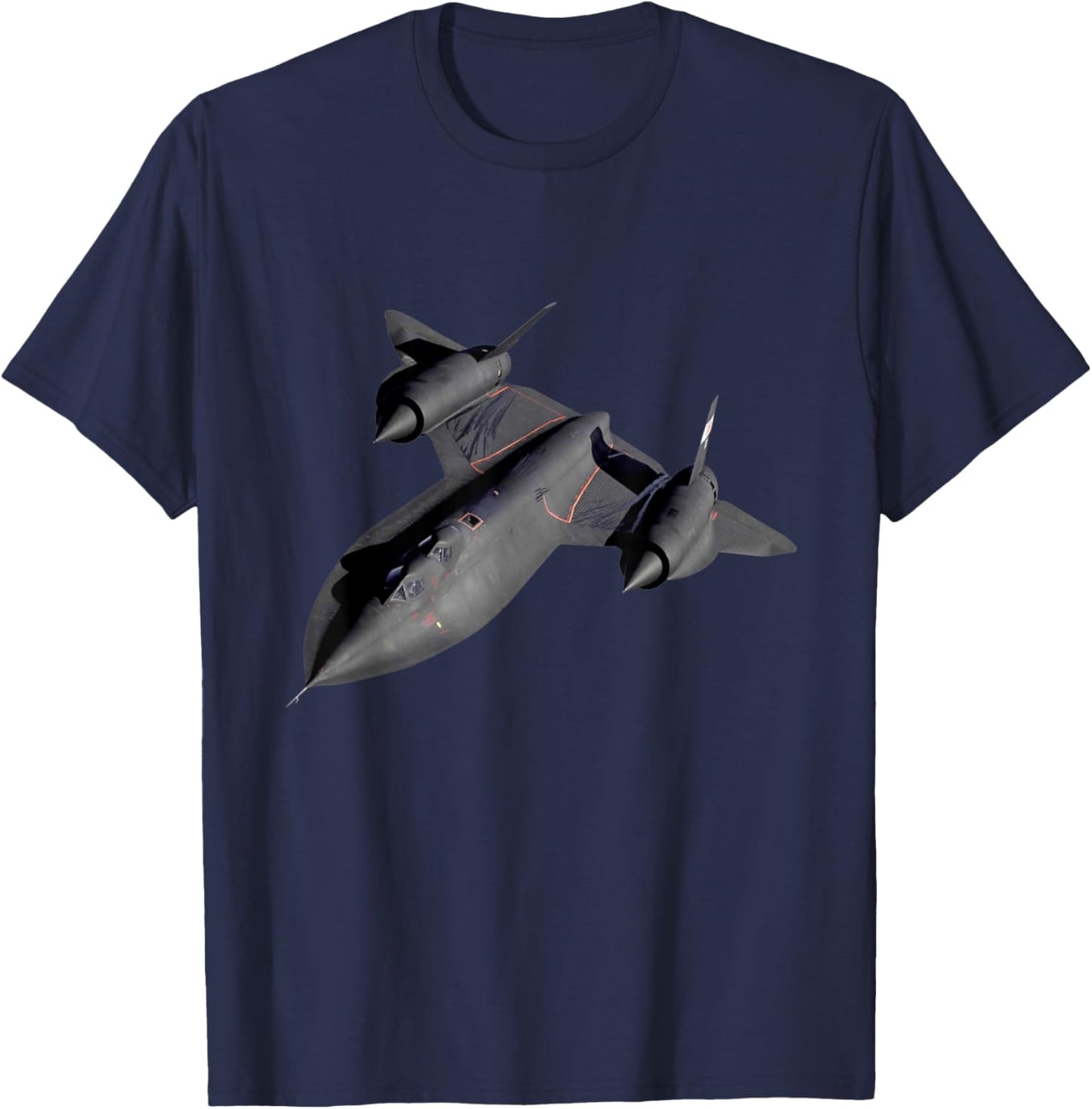 SR-71 Blackbird Airplane T-Shirt - T-Shirt | Navy