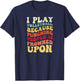 I Play Volleyball Because Punching People Is Frowned Upon T-Shirt - T-Shirt | Navy